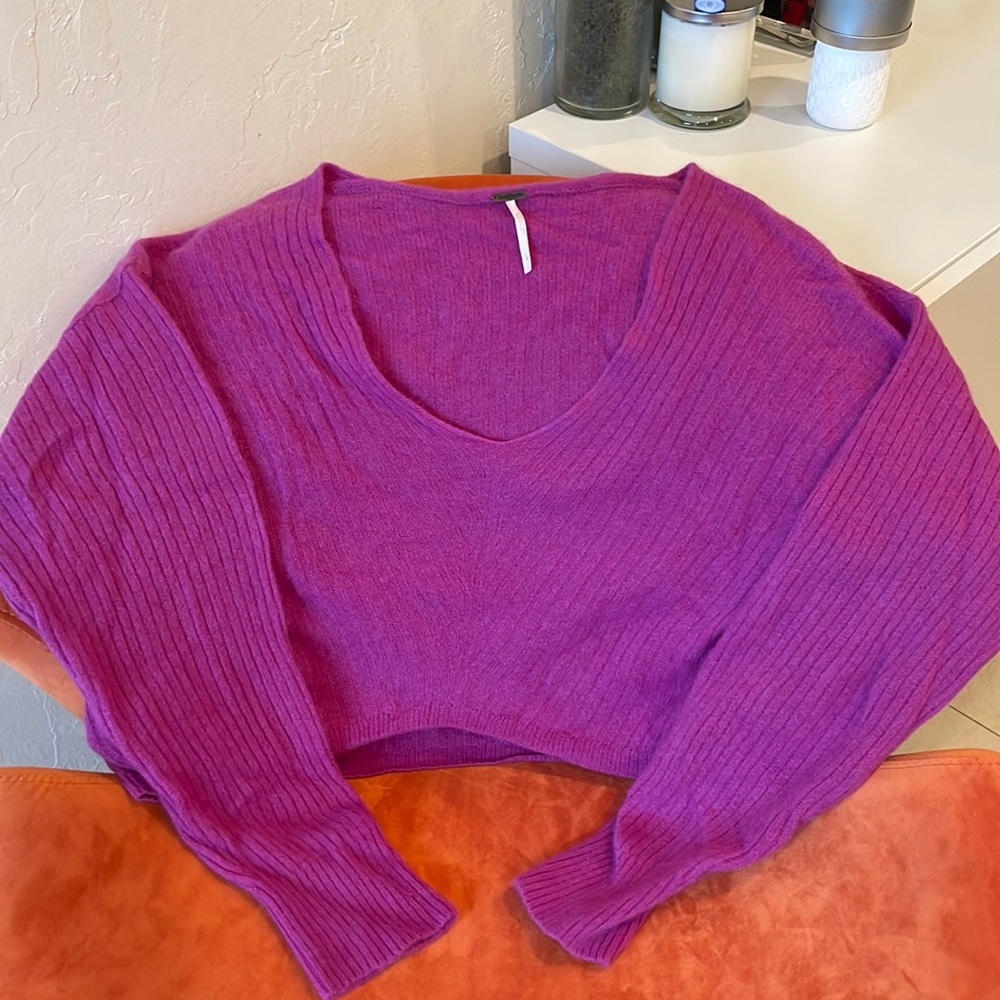 Free People cozy sweater.